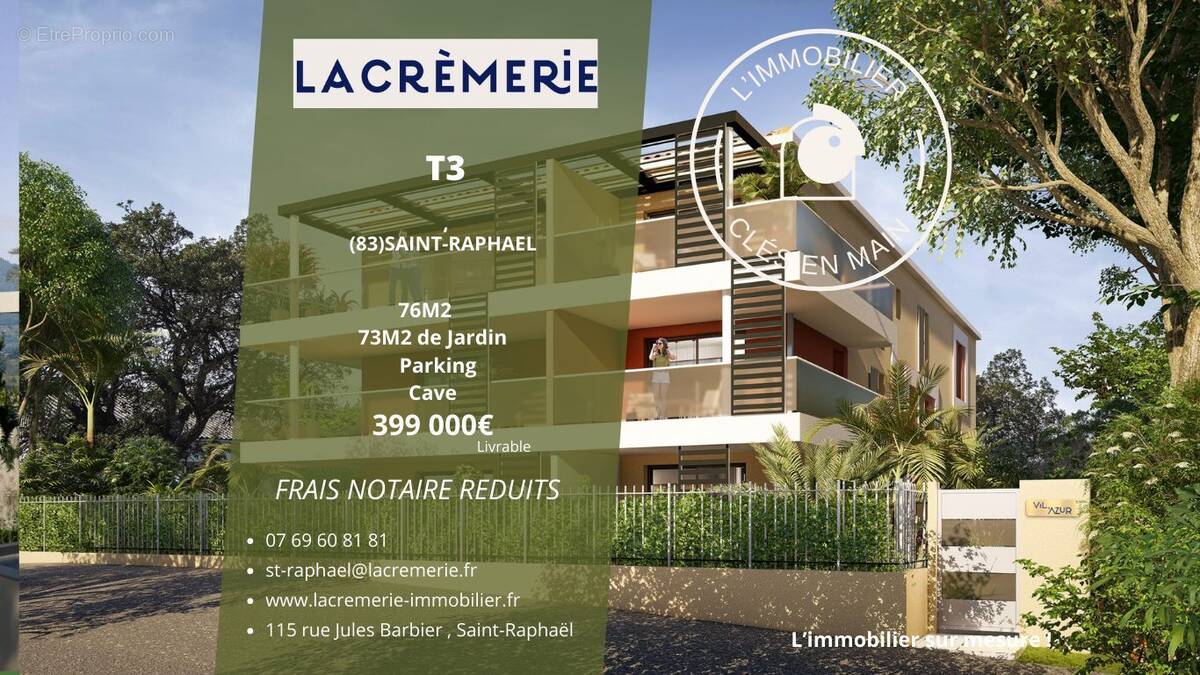 Appartement à SAINT-RAPHAEL