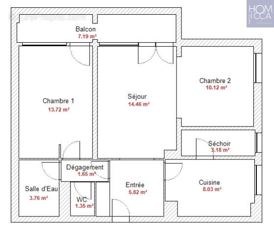 Appartement à LYON-5E