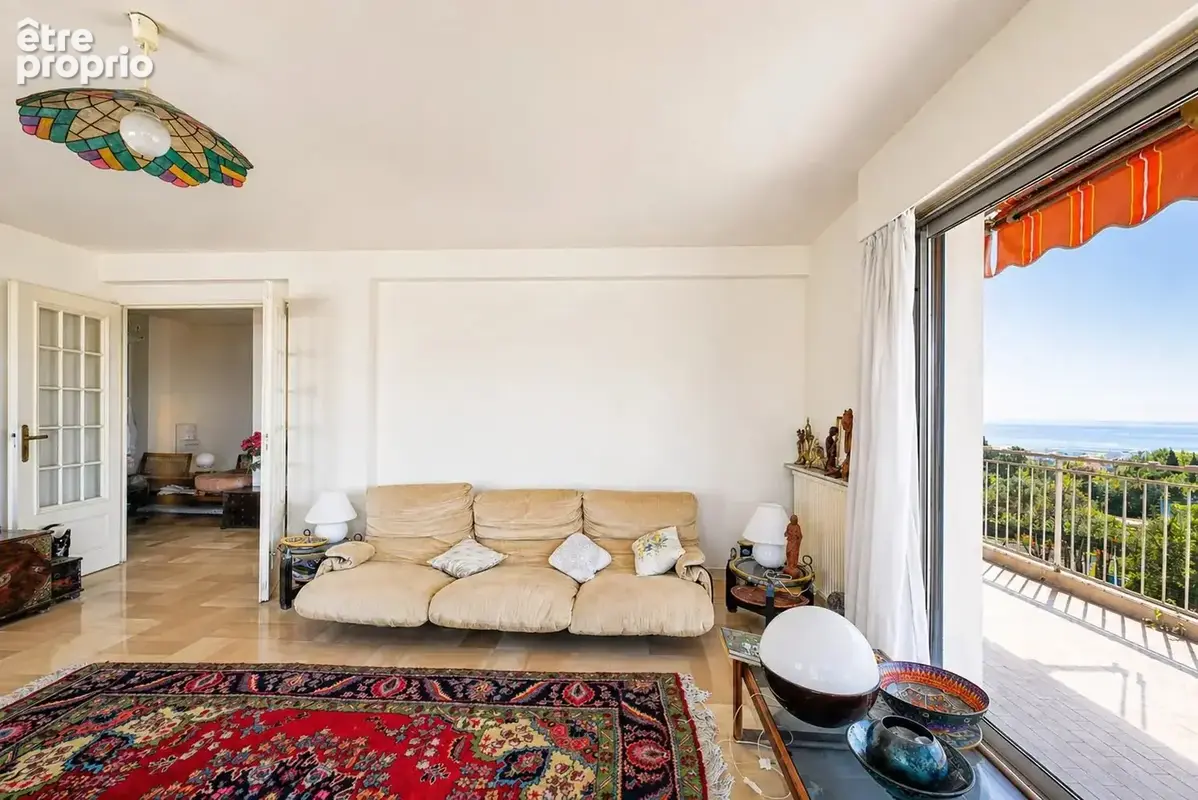 Appartement 3 pièces vue mer dégagée avec terrasse de 24m2 – Corniche Fleurie, Nice - photo 4