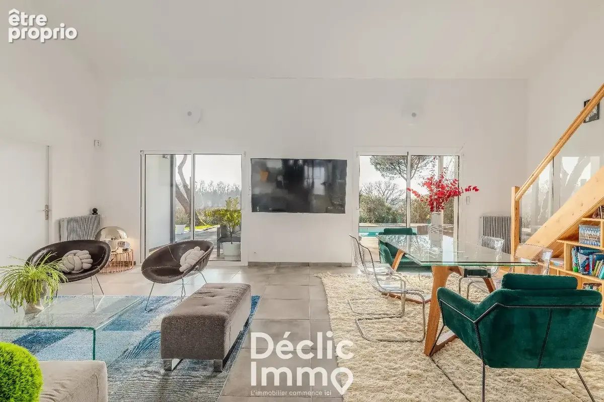 À vendre maison contemporaine 5 chambres, piscine et un T2 indépendant à Bouliac - photo 5
