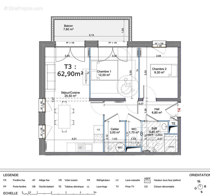 Appartement à CUCQ