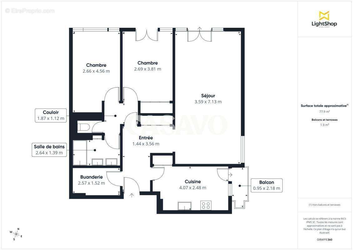 Appartement à SAINT-OUEN-L'AUMONE