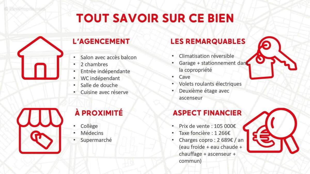 T3 entièrement rénové avec climatisation, garage et cave - photo 2