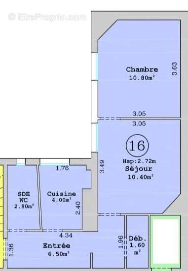 Appartement à PARIS-13E