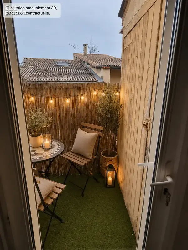Appartement de charme avec petit balcon   Centre Bourg-de-Péage  Faibles charges - photo 7