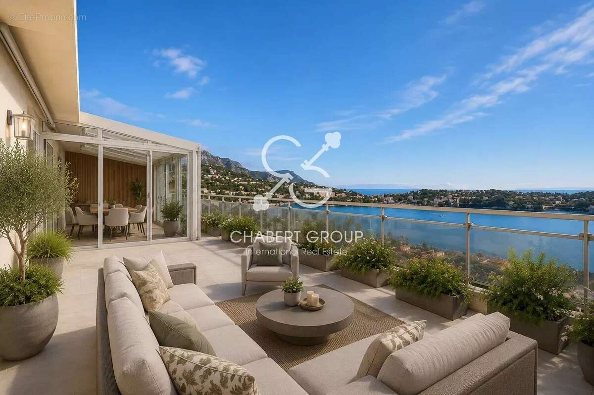 Villefranche-sur-mer - centre-ville - appartement - 3 pièces - 74 m² - rooftop - vue mer panoramique - terrasse - garage & stati - photo 6