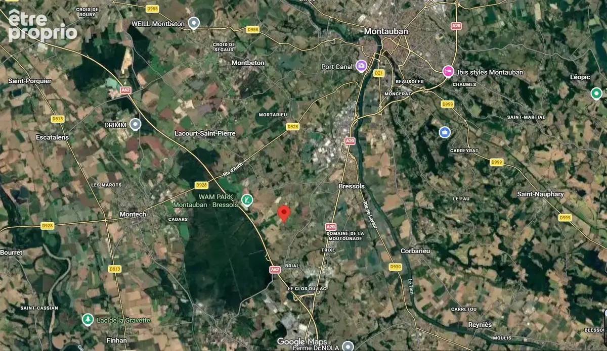 EXCLUSIVITÉ.BRESSOLS (82710) Terrain constructible de 847m2. - photo 2