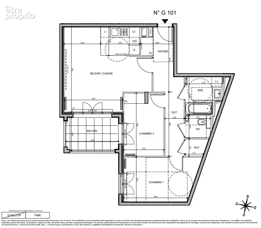Appartement 3p - le plessis-robinson - photo 2