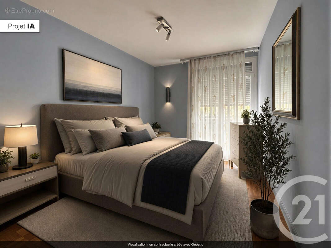 Appartement 61 m² à Saint-Genis-Laval  - photo 7