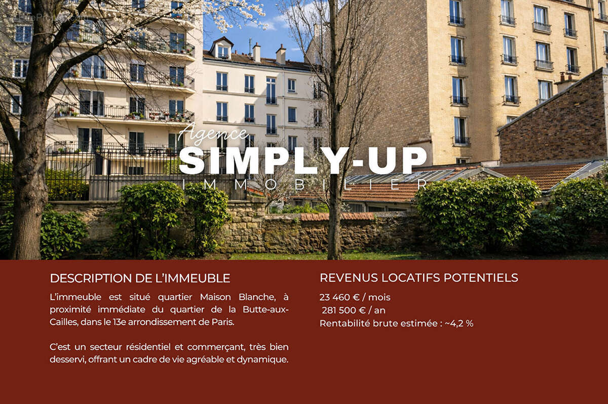 Appartement à PARIS-13E