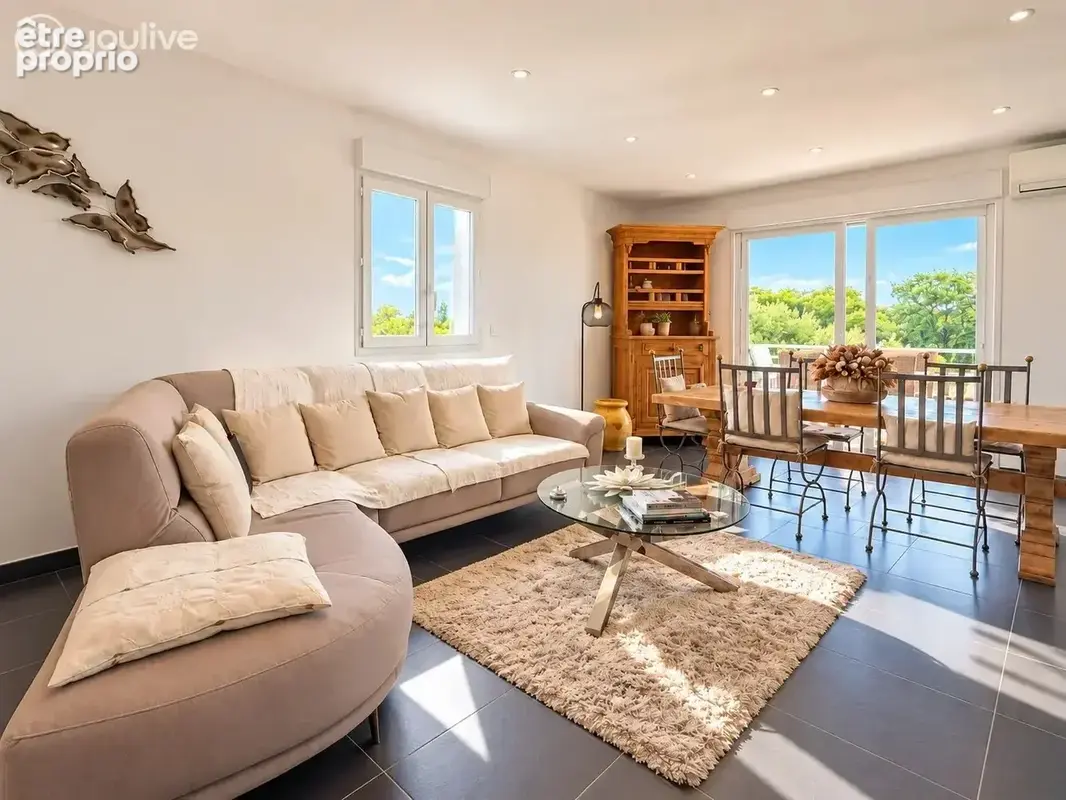 Dernier étage – t3 85 m² – terrasse – vue mer & montagne - photo 11