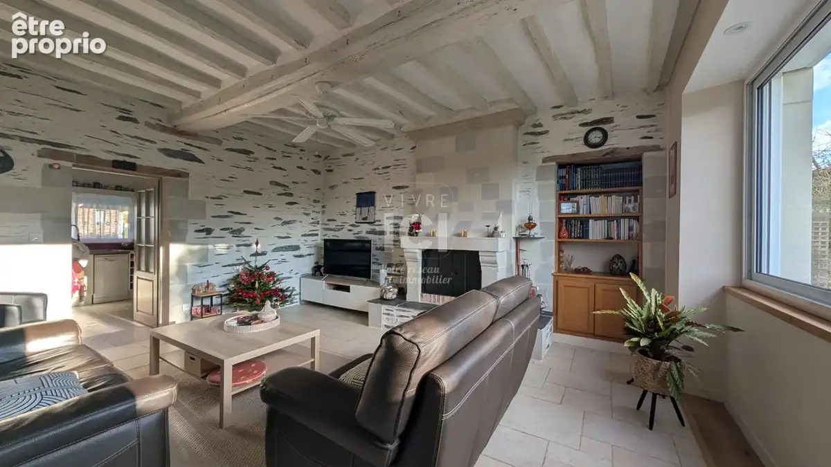 Maison de caractère rénovée BRAIN SUR L AUTHION 3 chambres - photo 3