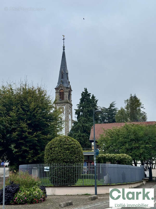 Vue arrière  - Appartement à OBERHAUSBERGEN