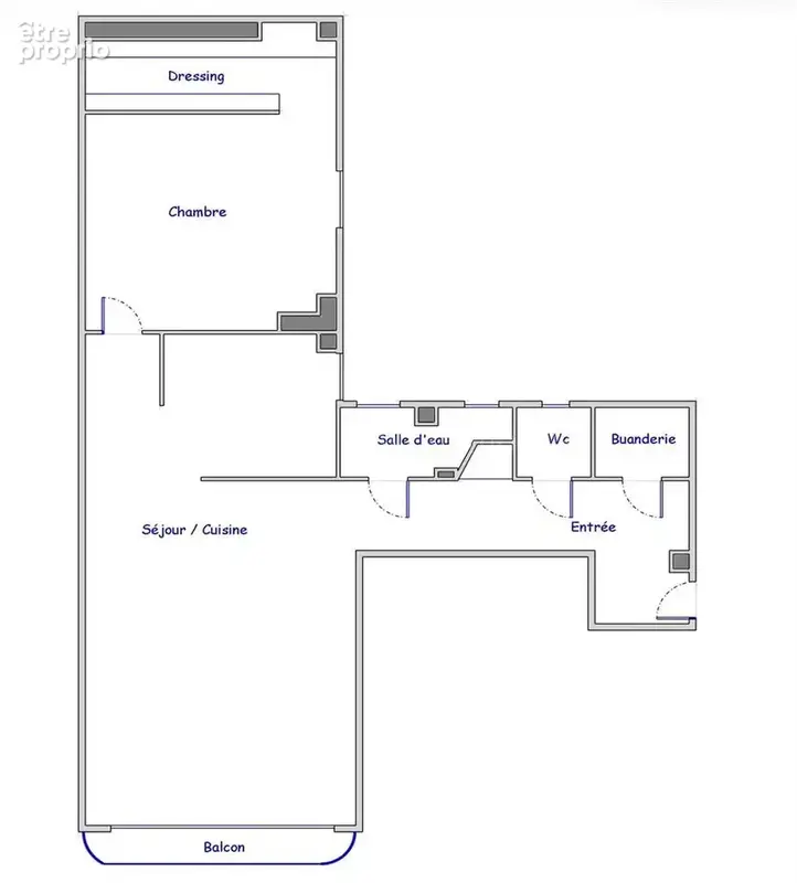Appartement 76 m² avec balcon - photo 10