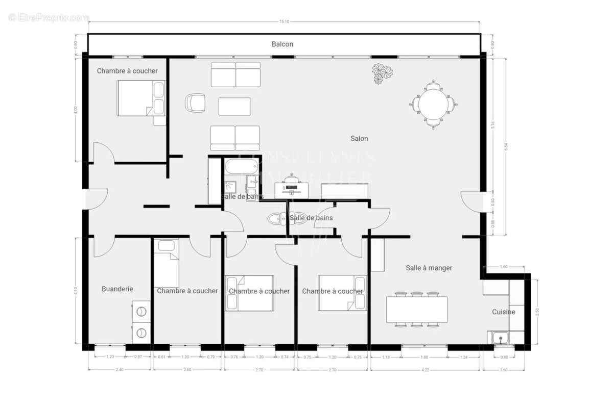 Appartement à BOULOGNE-BILLANCOURT