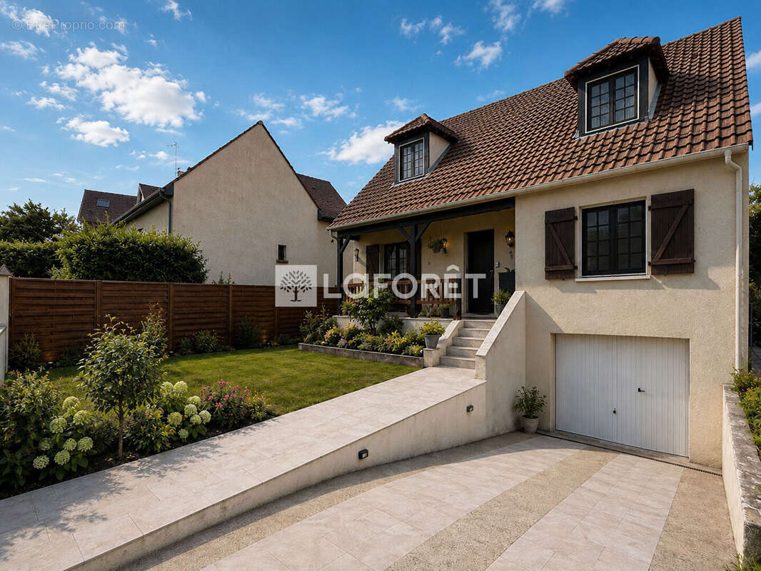 Aux portes du Vésinet, découvrez cette maison familiale offrant 5 chambres, une chambre de plain-pied et un espace indépendant. - photo 17