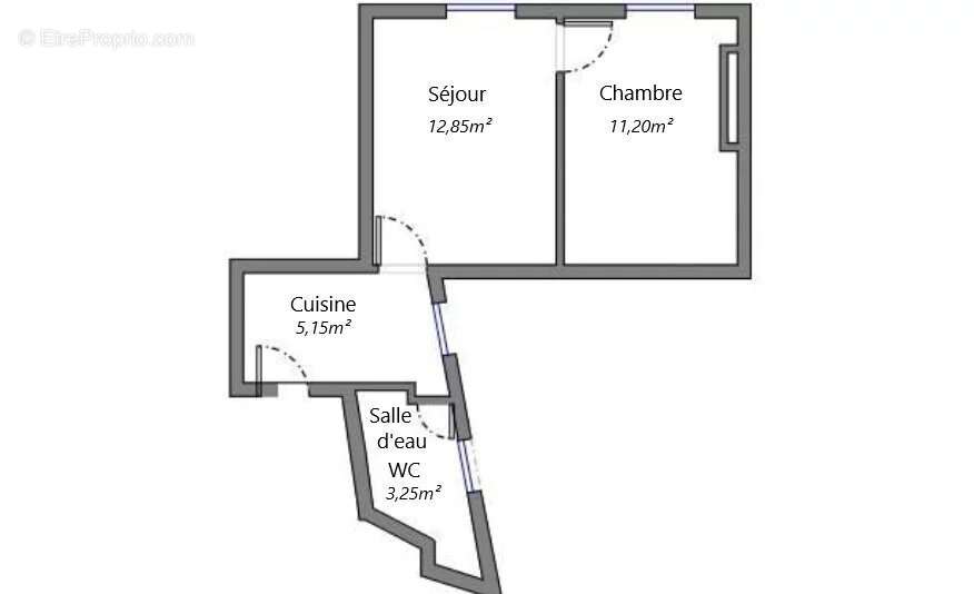 Appartement à PARIS-18E