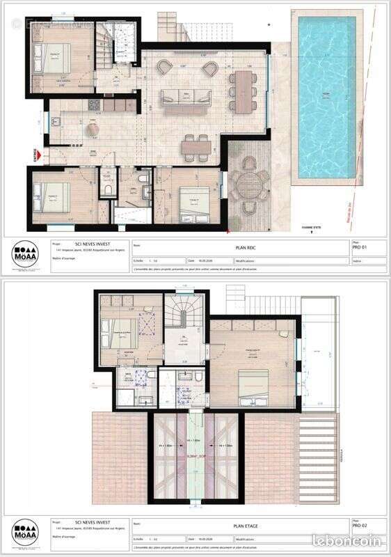 Maison rénovée et remise à neuf complète - 6 pièces - Piscine - Calme - Terrain 675 m2 - photo 3