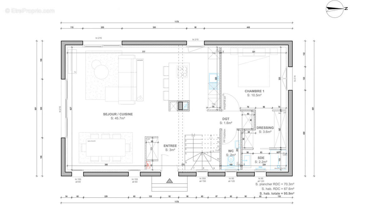 Terrain à TASSIN-LA-DEMI-LUNE