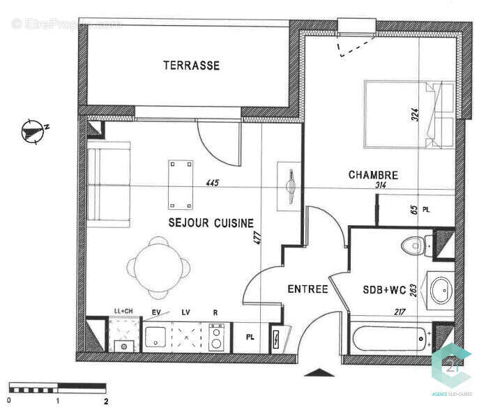 Appartement à TOURNEFEUILLE