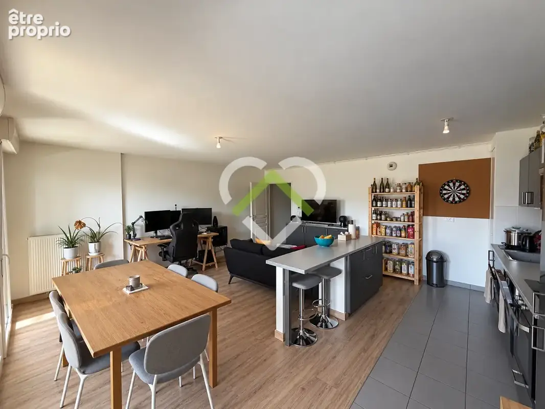 Bel appartement récent   terrasse sud/sud-ouest   2 chambres   box fermé   normes pmr - photo 3
