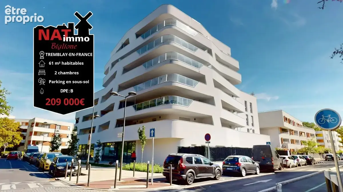 Photo Appartement à Tremblay-En-France au prix de 209 000€