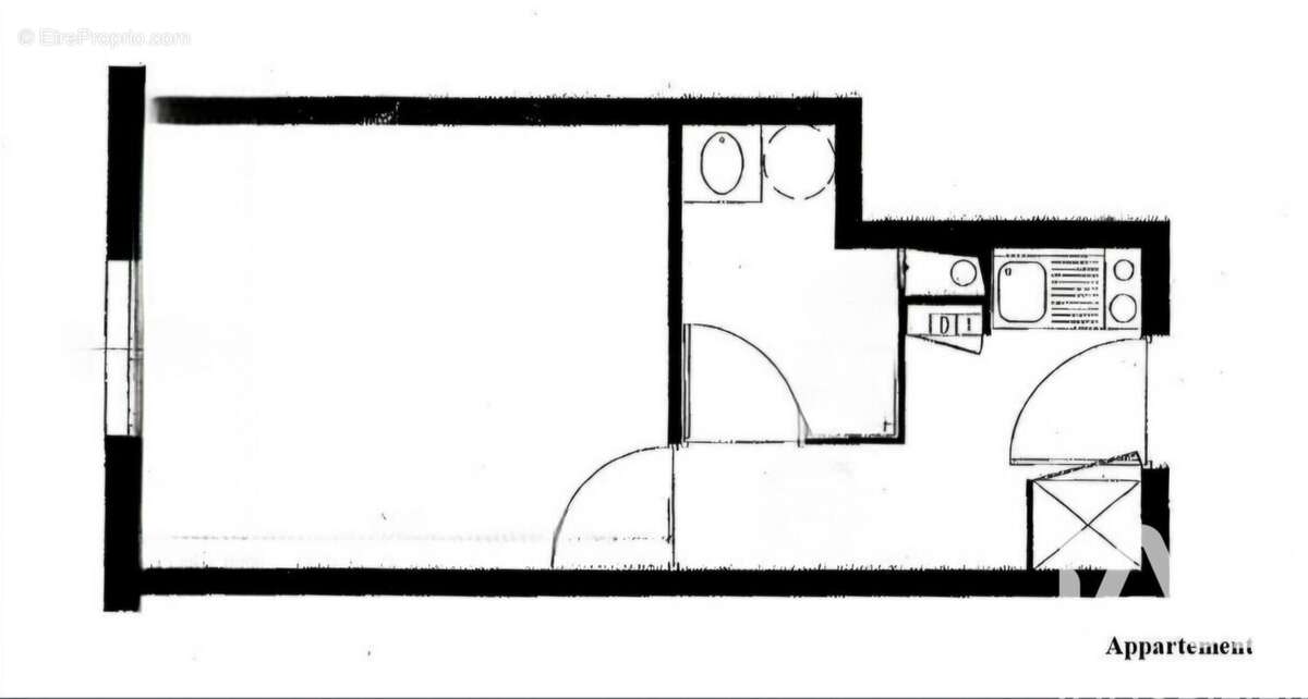 Photo 3 - Appartement à PARIS-20E
