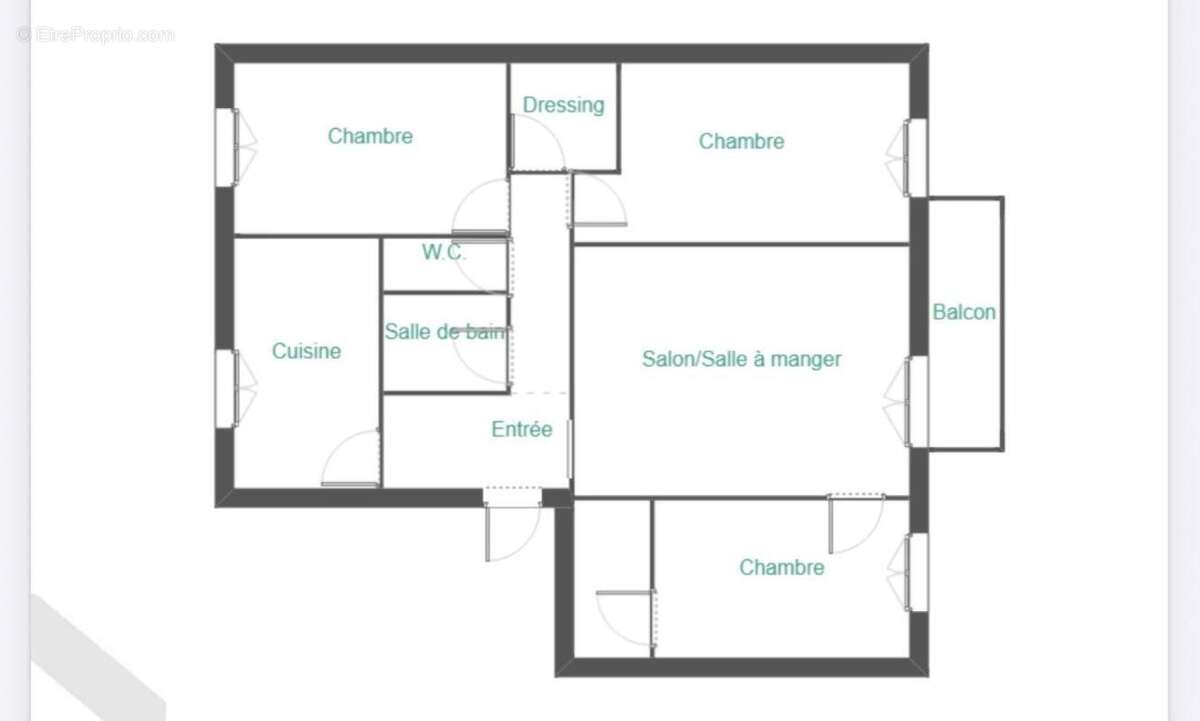 Appartement à AUBERGENVILLE