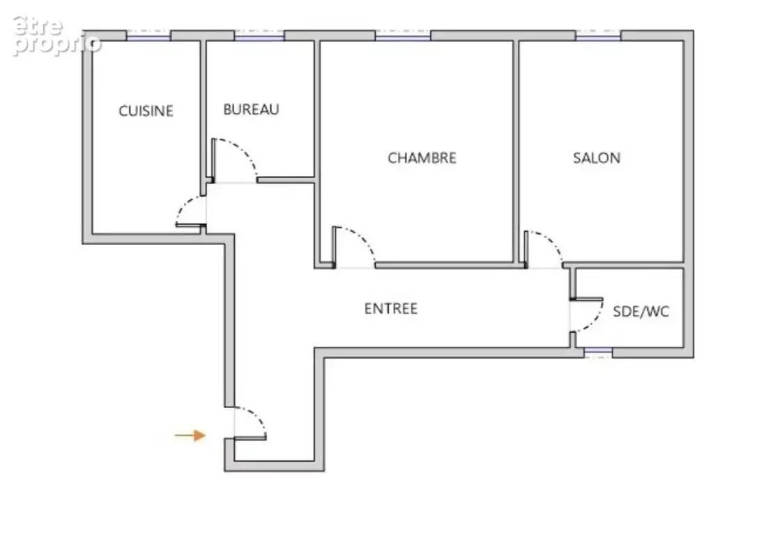 BELLE OPPORTUNITÉ  - Nice Centre - 48m² - Etoile - photo 2