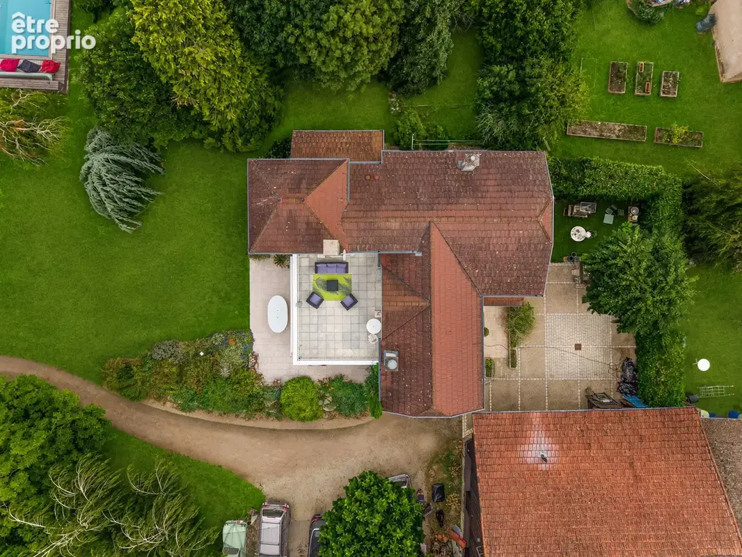Belle propriété avec parc arboré, piscine et dépendance au cœur d’Allerey-sur-Saône - photo 2