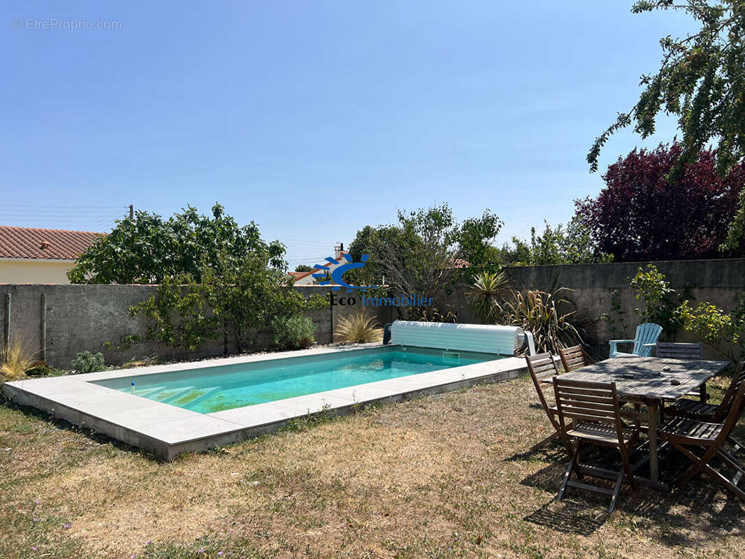 Dompierre sur mer maison plain pied 138 m² garage piscine jardin - photo 3