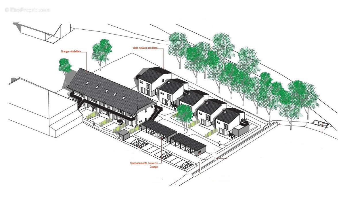 Vue d&#039;ensemble - Maison à LA MOTTE-SERVOLEX