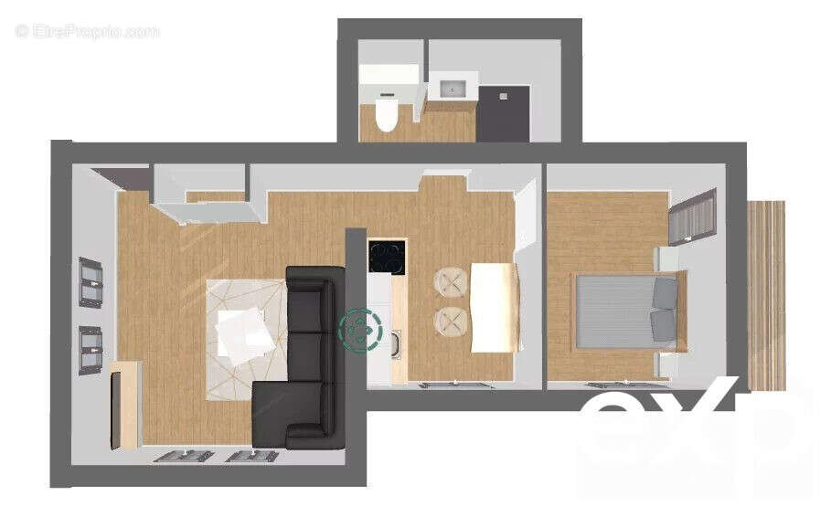 Appartement à CHALLES-LES-EAUX