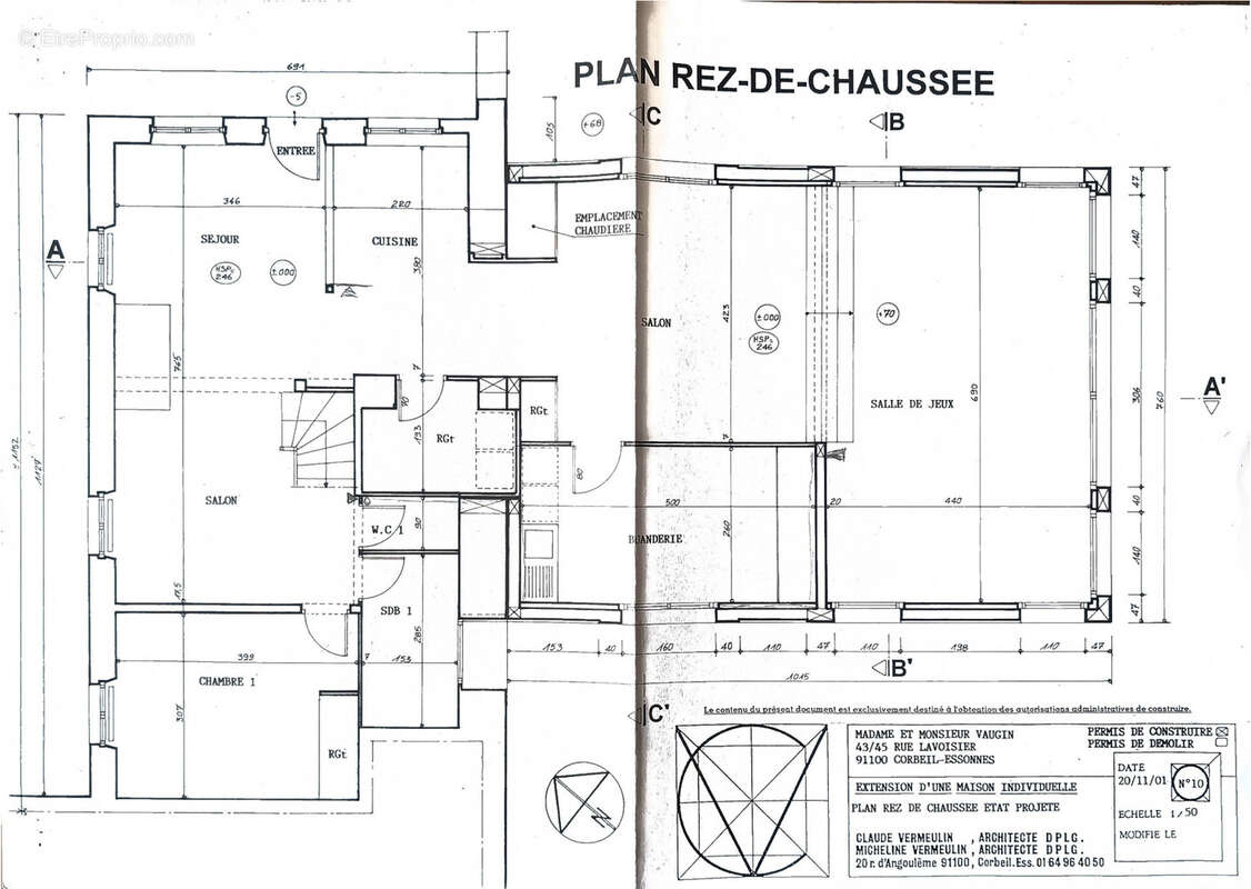 Maison de caractère, jardin et beaux volumes à Corbeil - photo 13