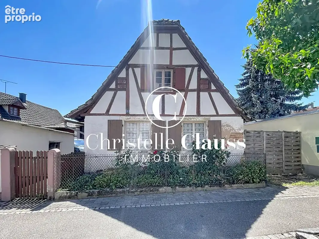 Ensemble immobilier - Maison 93m² + Maison alsacienne à colombages - photo 10
