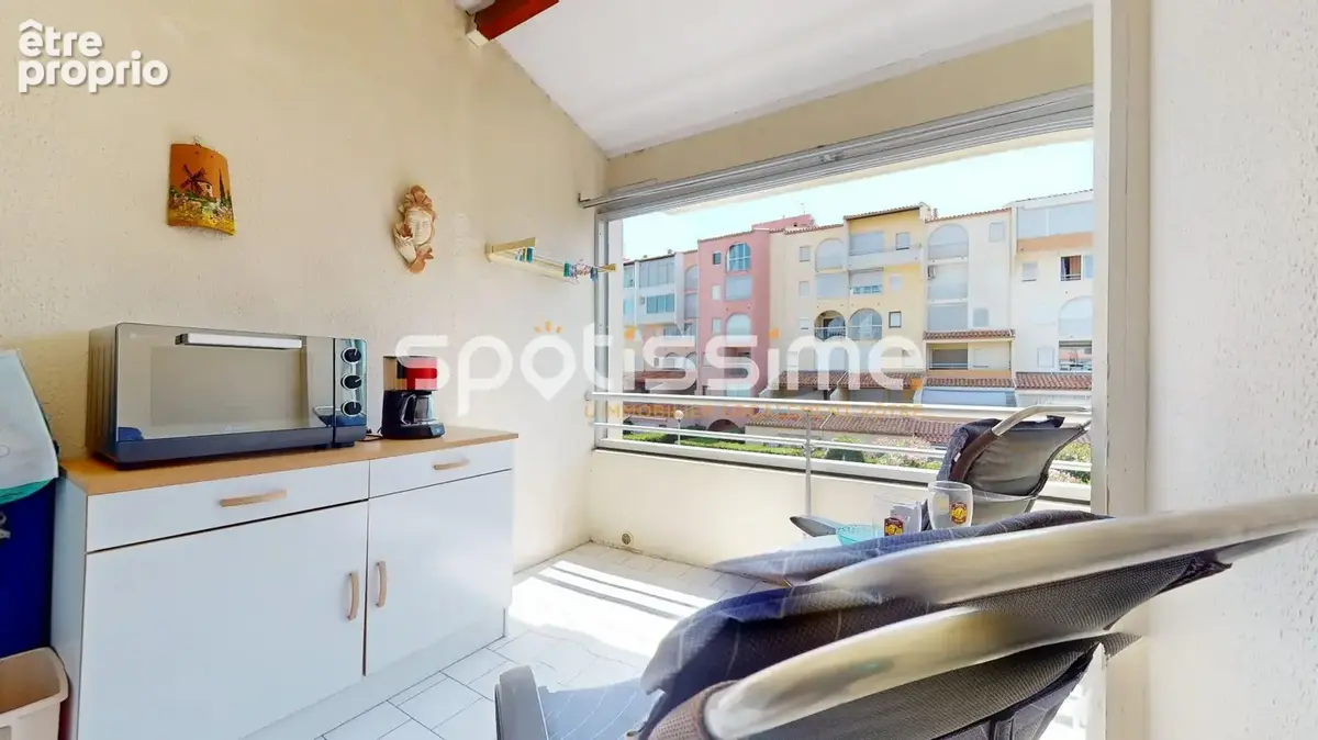 CAP D'AGDE, Falaises - Appartement T2 avec loggia et GARAGE - photo 2