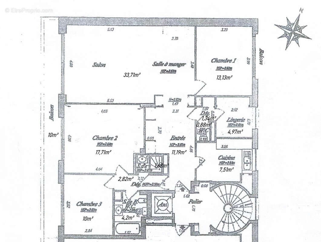 Appartement à NEUILLY-SUR-SEINE