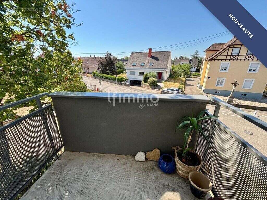 Appartement loué T3 avec balcon, cave, loggia et parking - photo 9