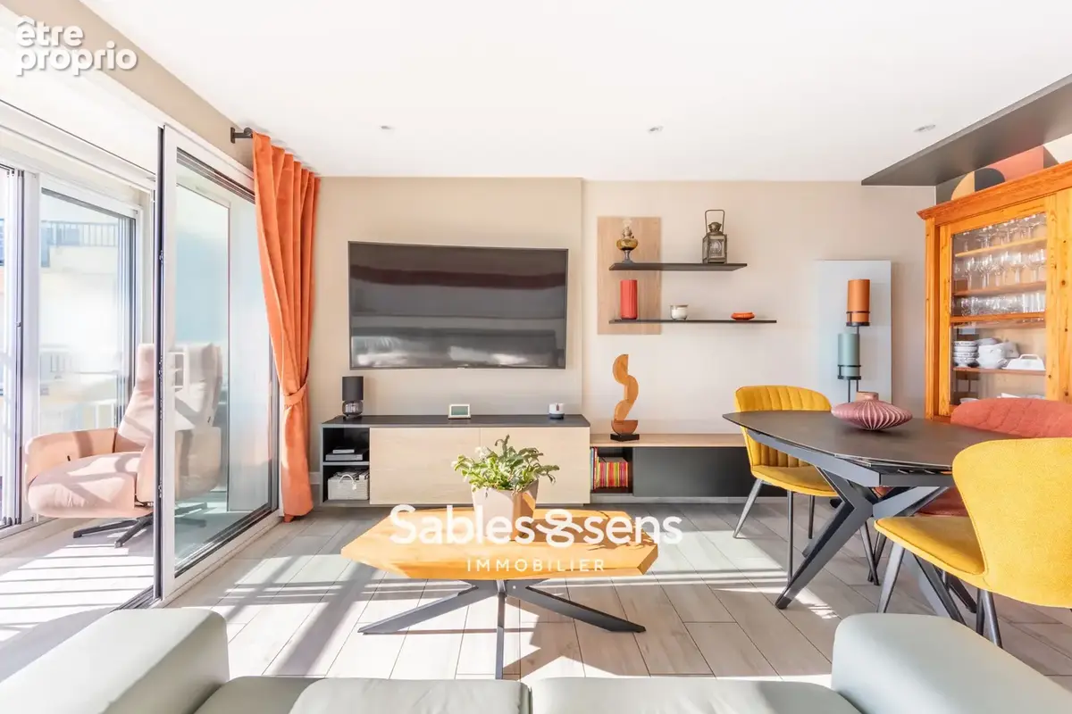 Appartement T3 face à l'océan sur le remblai des Sables d'Olonne - photo 3