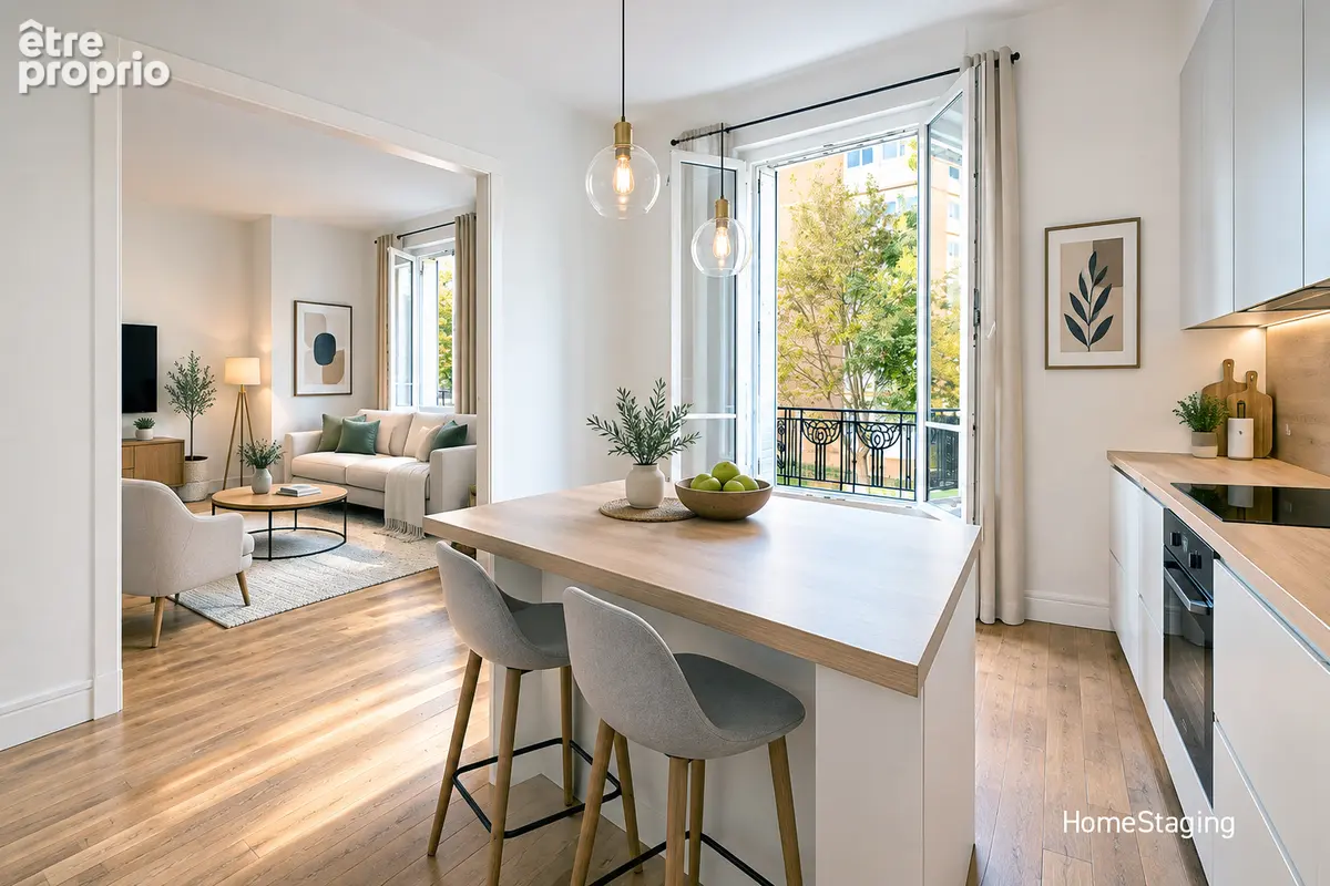 Bois-colombes jean jaures - exclusivité - 3 pieces  65 m² - 389 000  fai - photo 1