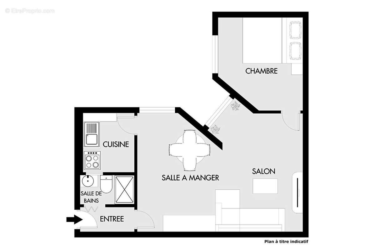 Appartement à PARIS-20E