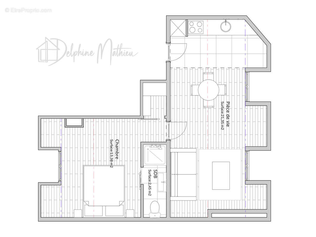 Appartement à PARIS-16E