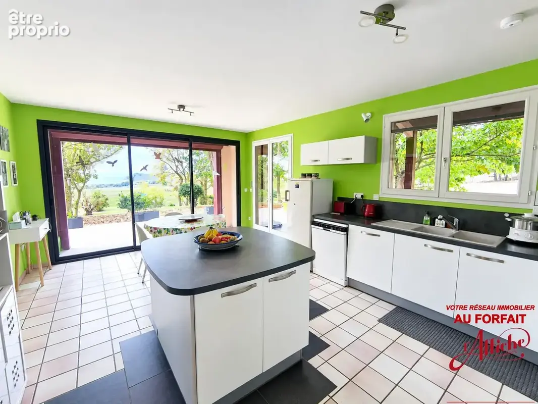 BEAUMONT-SUR-LÈZE  Vue exceptionnelle sur les Pyrénées, 187 m² habitables, terrain de plus de 4 000 m² avec piscine. - photo 6