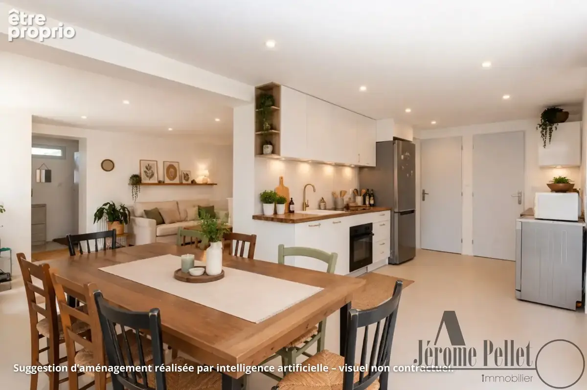 Appartement esprit maison entièrement rénové avec jardin exceptionnel de 400 m2 - Hauteurs de Chasse-Sur-Rhône - photo 9