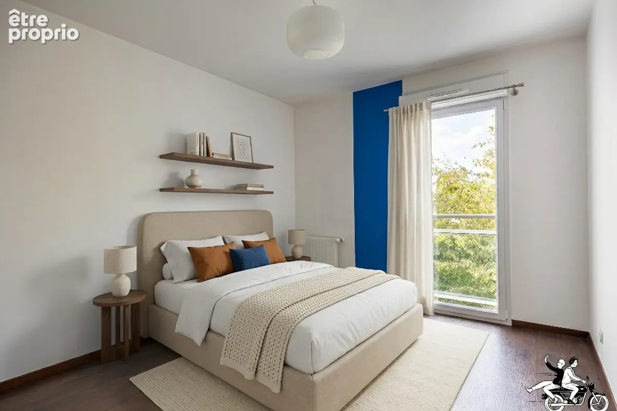 T3 traversant plein sud - balcon 9,80 m² - résidence 2013 - dpe b - photo 13