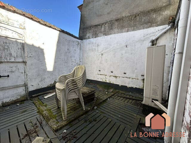 cour intérieur  - Maison à WATTRELOS
