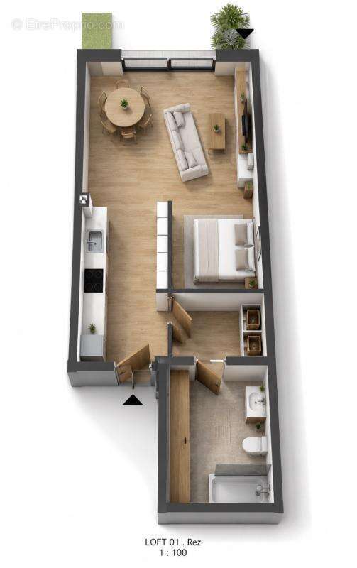 Appartement à THONON-LES-BAINS