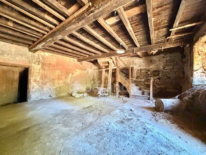 Maison en pierre mitoyenne, 142 m2, 235 m2 de terrain, entièrement à rénover, caves - photo 8