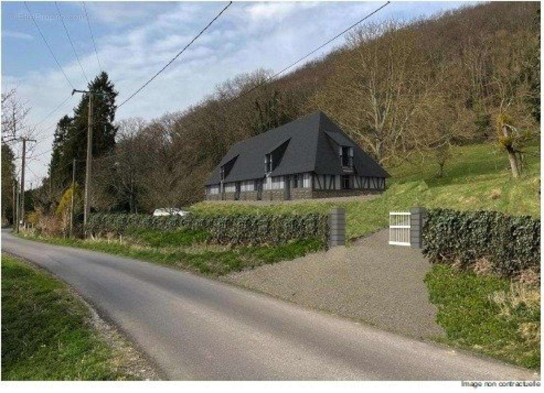 Saint Samson de la Roques,Terrain 4800 m² avec permis purgé, exposé ouest, vue magnifique - photo 3