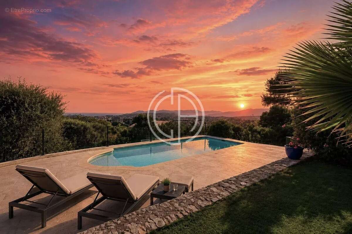 Mougins - belle villa - vue mer - photo 6